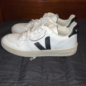 Black Veja V-10 Sneakers